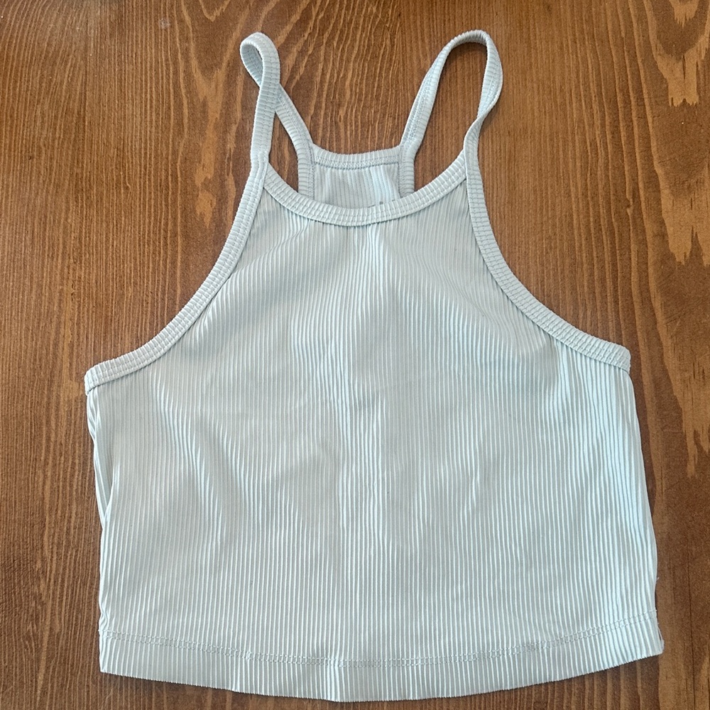 Nobull Women's Ribbed Tank Top - light blue